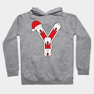 Letter Y (Happimola Christmas Alphabet) Hoodie